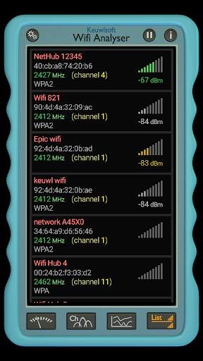 Wifi Analyser screenshot 4