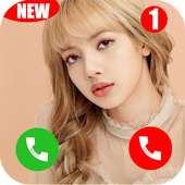 Lisa: Blackpink Fake call me icon