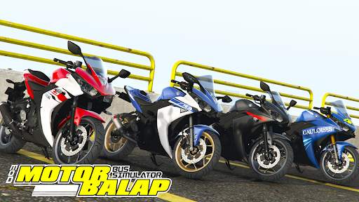 Mod Motor Balap Bus Simulator screenshot 1