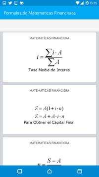 Formulas de Matemáticas Financieras screenshot 6