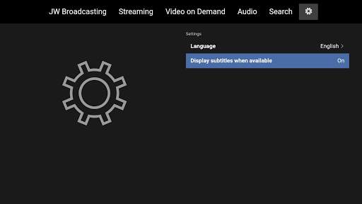 Media Player for JW Broadcasti स्क्रीनशॉट 3