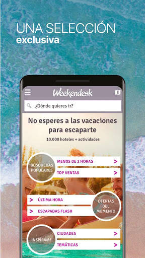 Weekendesk | Hotel+Actividades screenshot 1