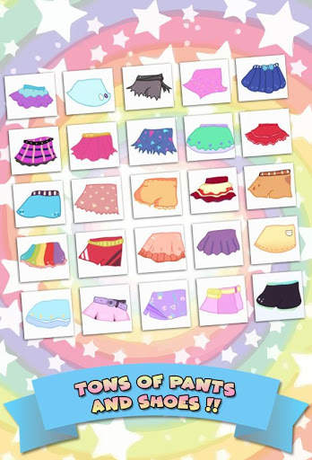 Mini Ponies Rainbow Pinkie Pony Dress Up screenshot 6