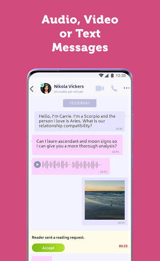 Binnaz: Live Psychics & Astrology, Tarot Readings screenshot 7