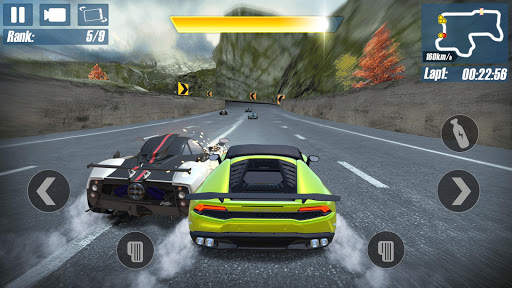 Real Road Racing-Highway Speed Car Chasing Game screenshot 4