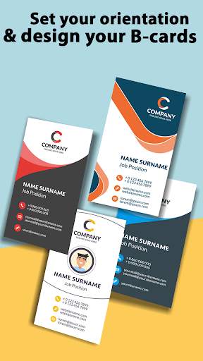 Visiting & Business Card Maker screenshot 3