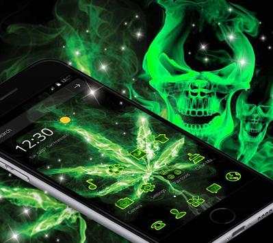 Smoky Weed Rasta Theme screenshot 2