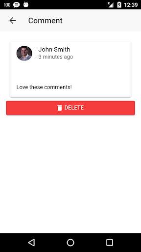 Comments Manager 3 تصوير الشاشة
