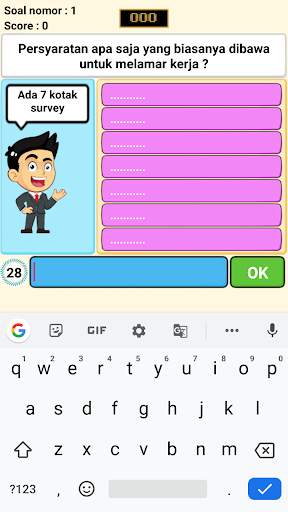 Game Survei Family 100 versi 2 screenshot 2