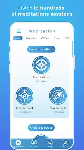 Pause - Guided Meditation & relaxing sleep stories screenshot 1