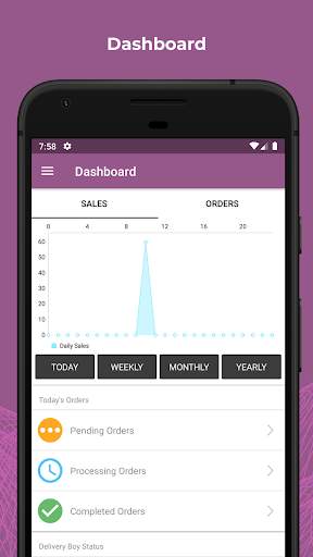 Delivery Boy Mobile Application for WooCommerce screenshot 2