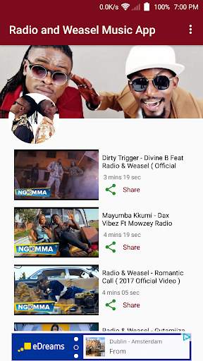 Radio and Weasel Music App - Good Lyfe screenshot 1
