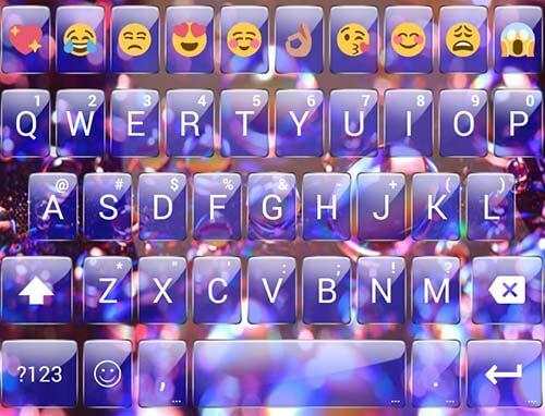 Glass DropsRef Emoji Keyboard 4 تصوير الشاشة