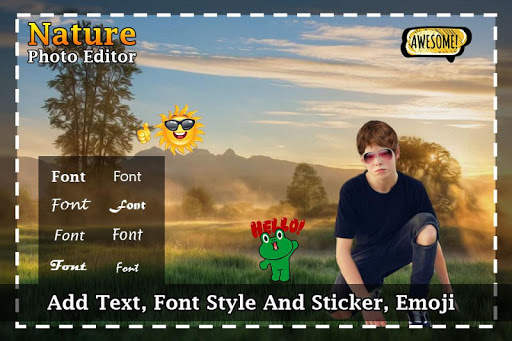 Nature Photo Editor : Nature Photo Frames screenshot 4