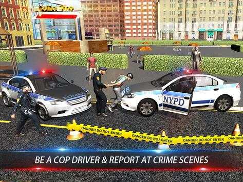 Civil Police Car Driving 2016 screenshot 2