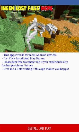 Ingen Lost for Minecraft PE screenshot 3