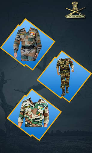 Indian Army Photo Suit Editor - Uniform Changer screenshot 1