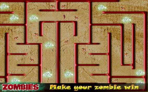 zombie labirin pelari escape screenshot 2