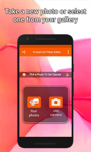 Pocket Girl Photo Editor screenshot 2