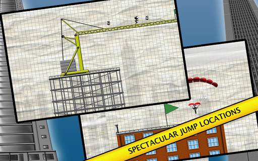 Stickman Base Jumper screenshot 7