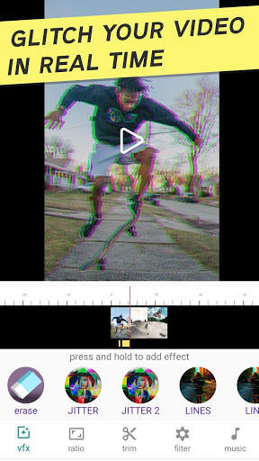 vMotion Glitch - Video Editor screenshot 2