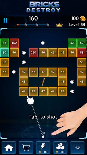 Bricks Breaker Block Puzzle-Game Make Money Online screenshot 1