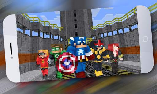 Mod Superheroes for Minecraft PE screenshot 1