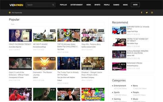 Vidmoon - Video search & watch screenshot 12