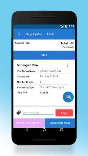 Schengen Visa App screenshot 5
