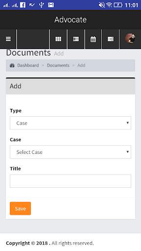Advocate Management System screenshot 6