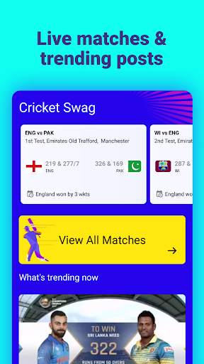 Cricket swag Live line - Cricket, live line scores screenshot 1