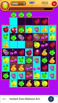 Funny Fruit Match 3 screenshot 6