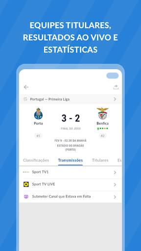 Live Futebol TV: Guia de jogos screenshot 3