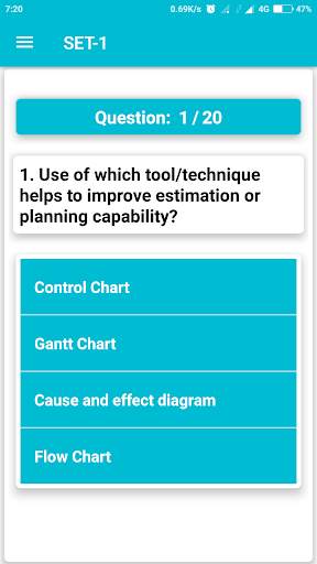QC knowledge test screenshot 3