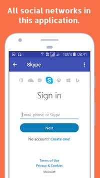 Messenger - All Social Network In One Application screenshot 5