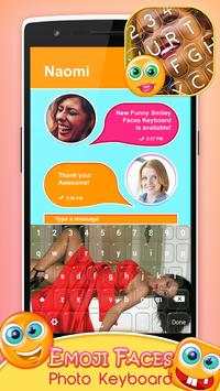 Emoji Faces Photo Keyboard screenshot 2