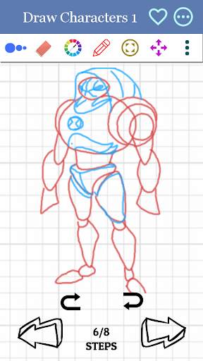 How to Draw Ben Ten Aliens screenshot 5