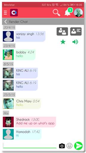 Lite Messenger for Messages, and Chat‏ screenshot 1