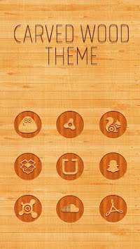 Carved Wood - Solo Theme screenshot 2