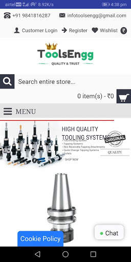 ToolsEngg - Online Tool Store - Worldwide Shopping screenshot 2