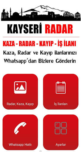 Kayseri Radar screenshot 1