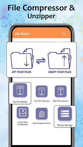 Zip maker File Compressor screenshot 3