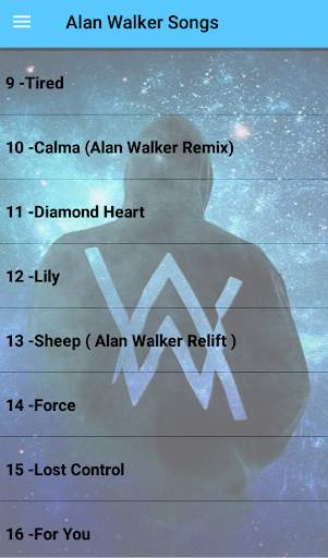 Alan Walker Songs Offline (45 Songs) screenshot 2