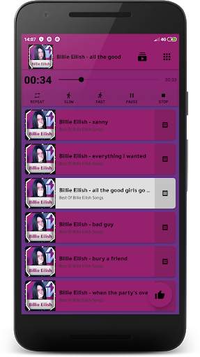 Billie Eilish Song's Plus Lyrics screenshot 2