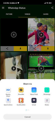 WASS - Share/Save WA Status screenshot 5
