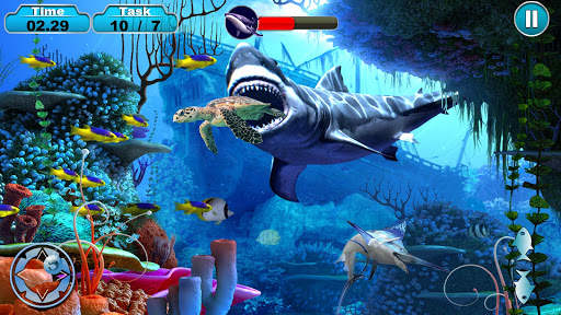 Super Monster Blue Whale Shark Game screenshot 21