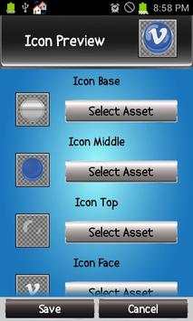Icon Creator Buttons ADW/Nova 1 تصوير الشاشة