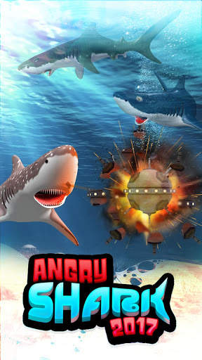 Angry Shark 2017 : Simulator Game screenshot 1