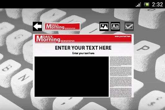 Fake Newspaper Maker Creator screenshot 3