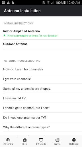 NoCable - OTA Antenna & TV Guide App screenshot 5